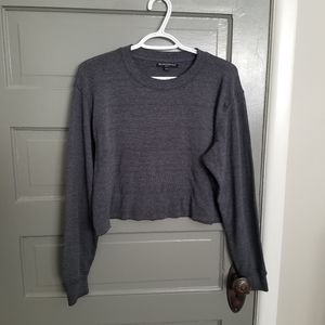 Cropped sweatshirt